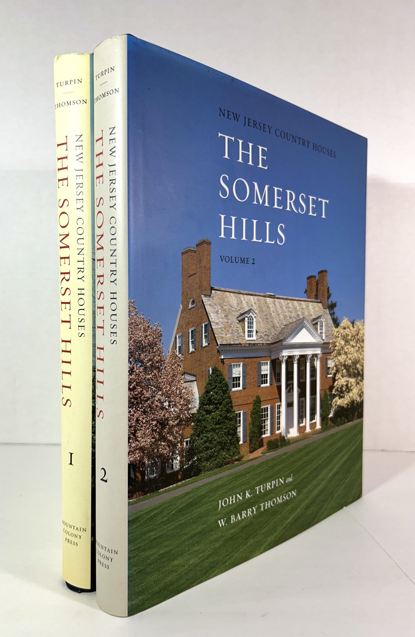 Set of 2 New Jersey Country Houses: The Somerset Hills by John Turpin & W. Barry Thomson 2004-2005