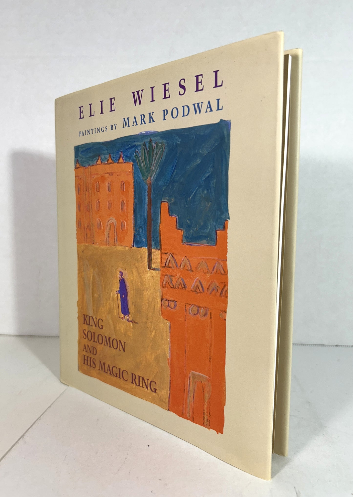 King Solomon and His Magic Ring by Elie Wiesel 1999 SIGNED 1st Printing