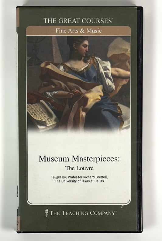 The Great Courses: Museum Masterpieces: The Louvre 2006 2 DVDs w/ Guidebook