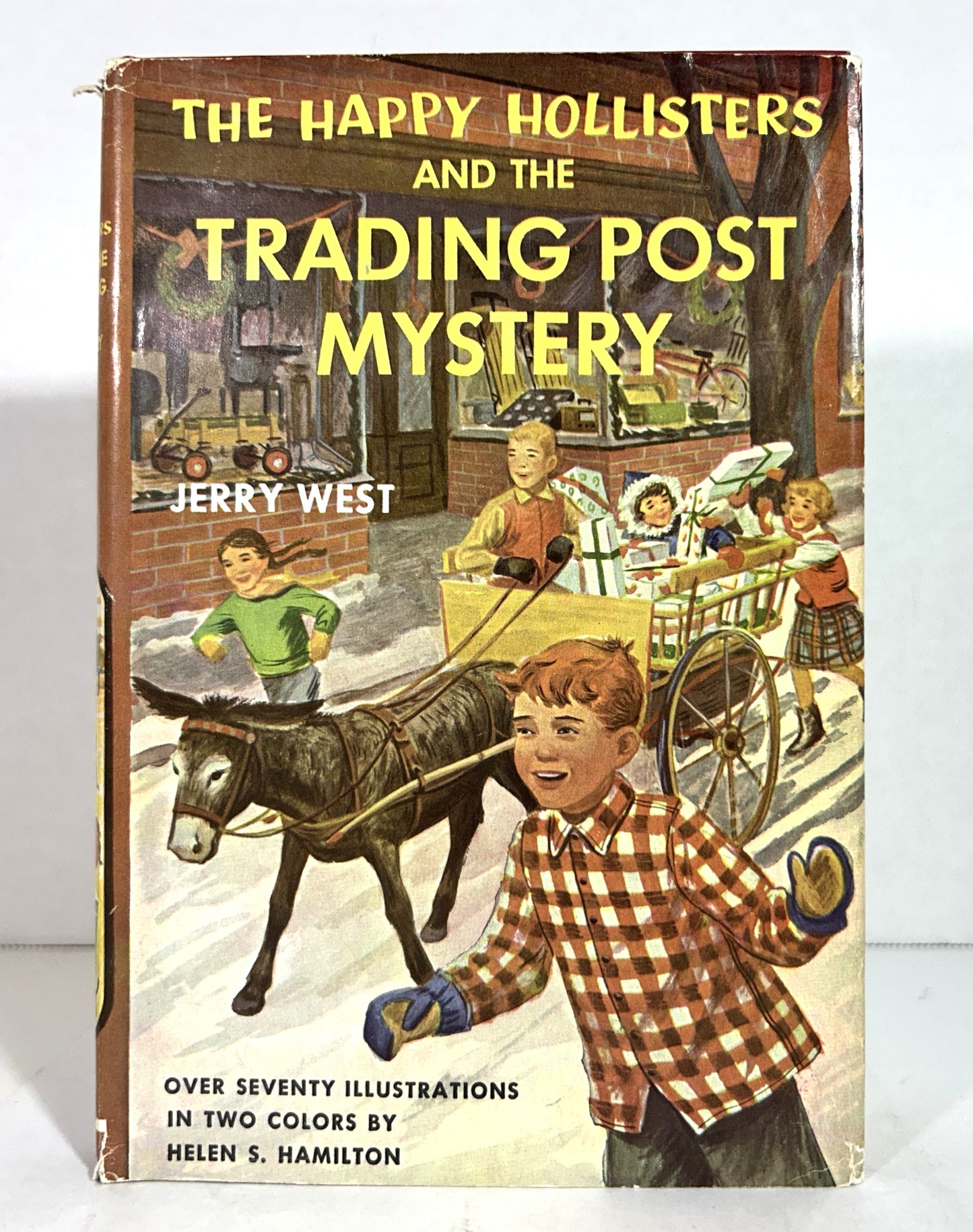 The Happy Hollisters and the Trading Post Mystery by Jerry West 1954