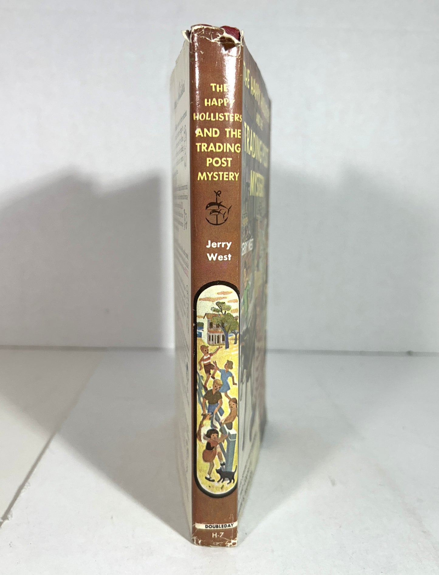 The Happy Hollisters and the Trading Post Mystery by Jerry West 1954