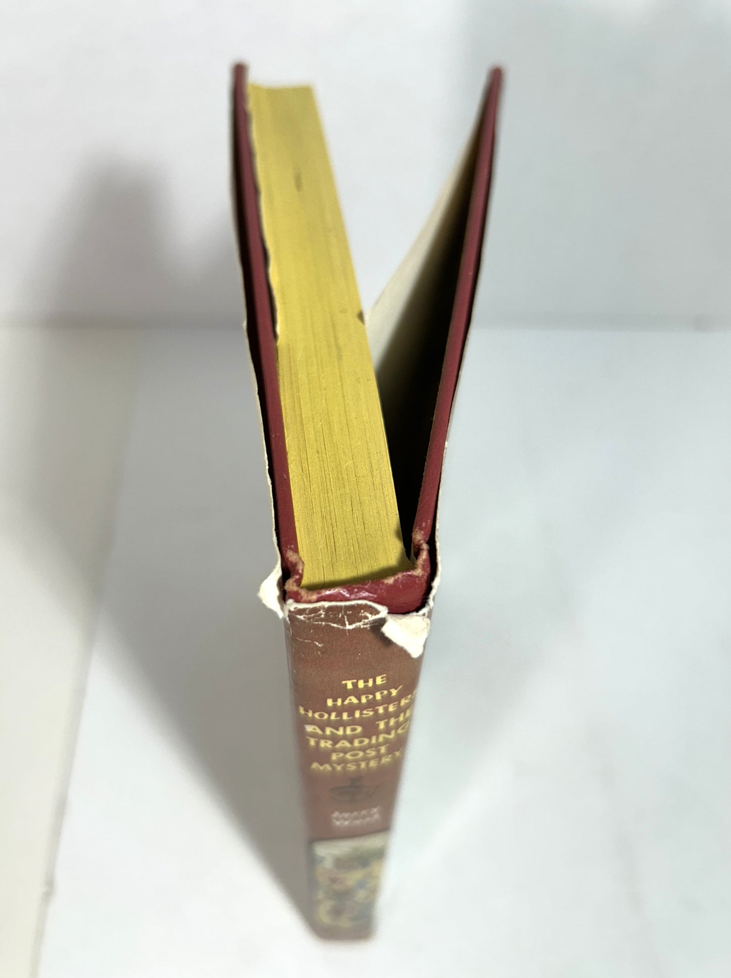 The Happy Hollisters and the Trading Post Mystery by Jerry West 1954