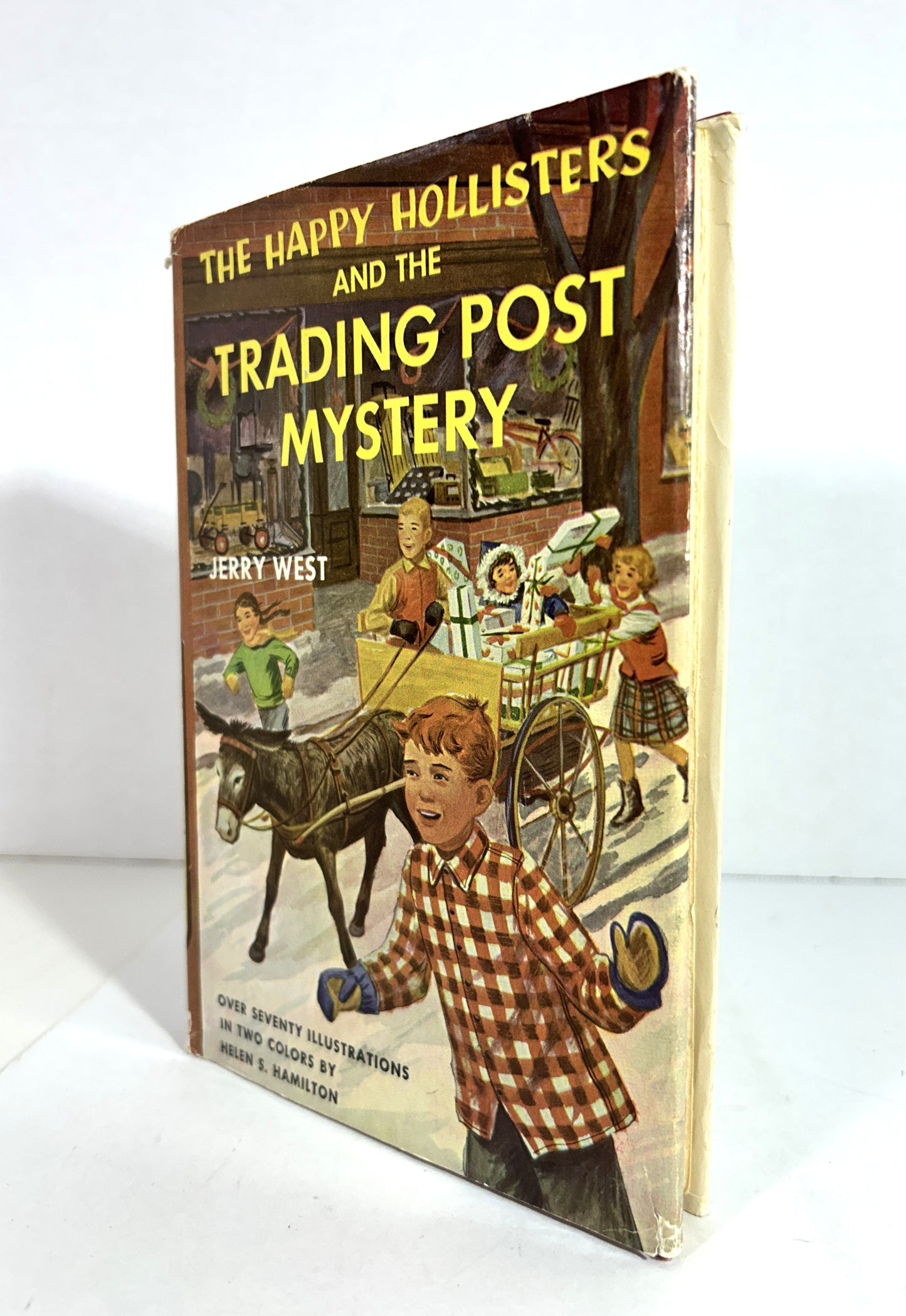 The Happy Hollisters and the Trading Post Mystery by Jerry West 1954