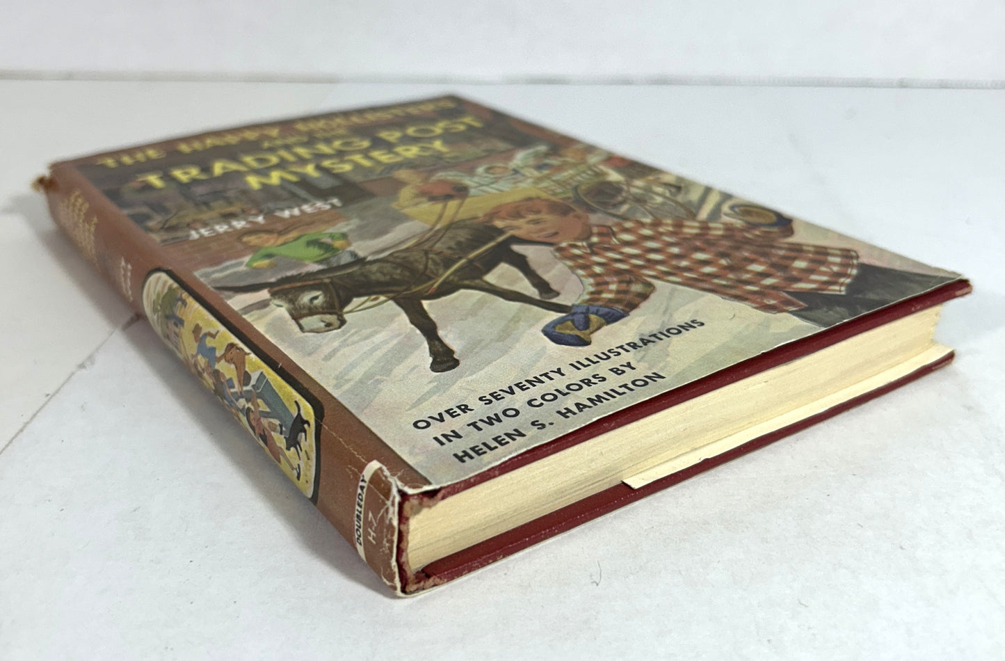 The Happy Hollisters and the Trading Post Mystery by Jerry West 1954