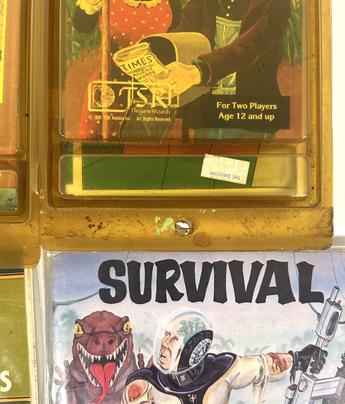 Set of 4 Vintage Miniature Games