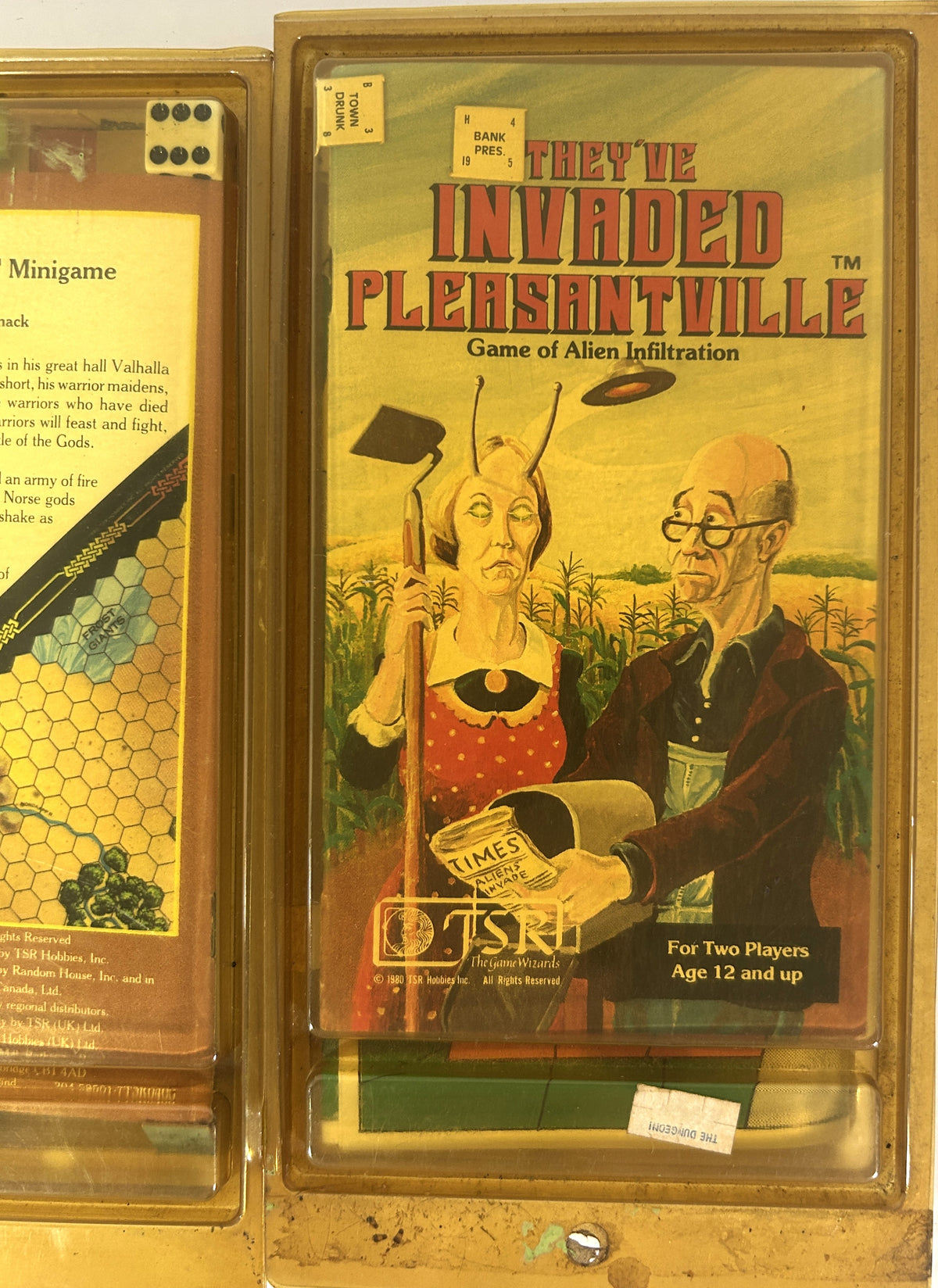 Set of 4 Vintage Miniature Games