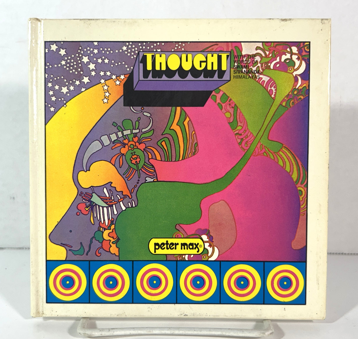 Thought with the Words of Swami Sivananda Himalayas by Peter Max 1970