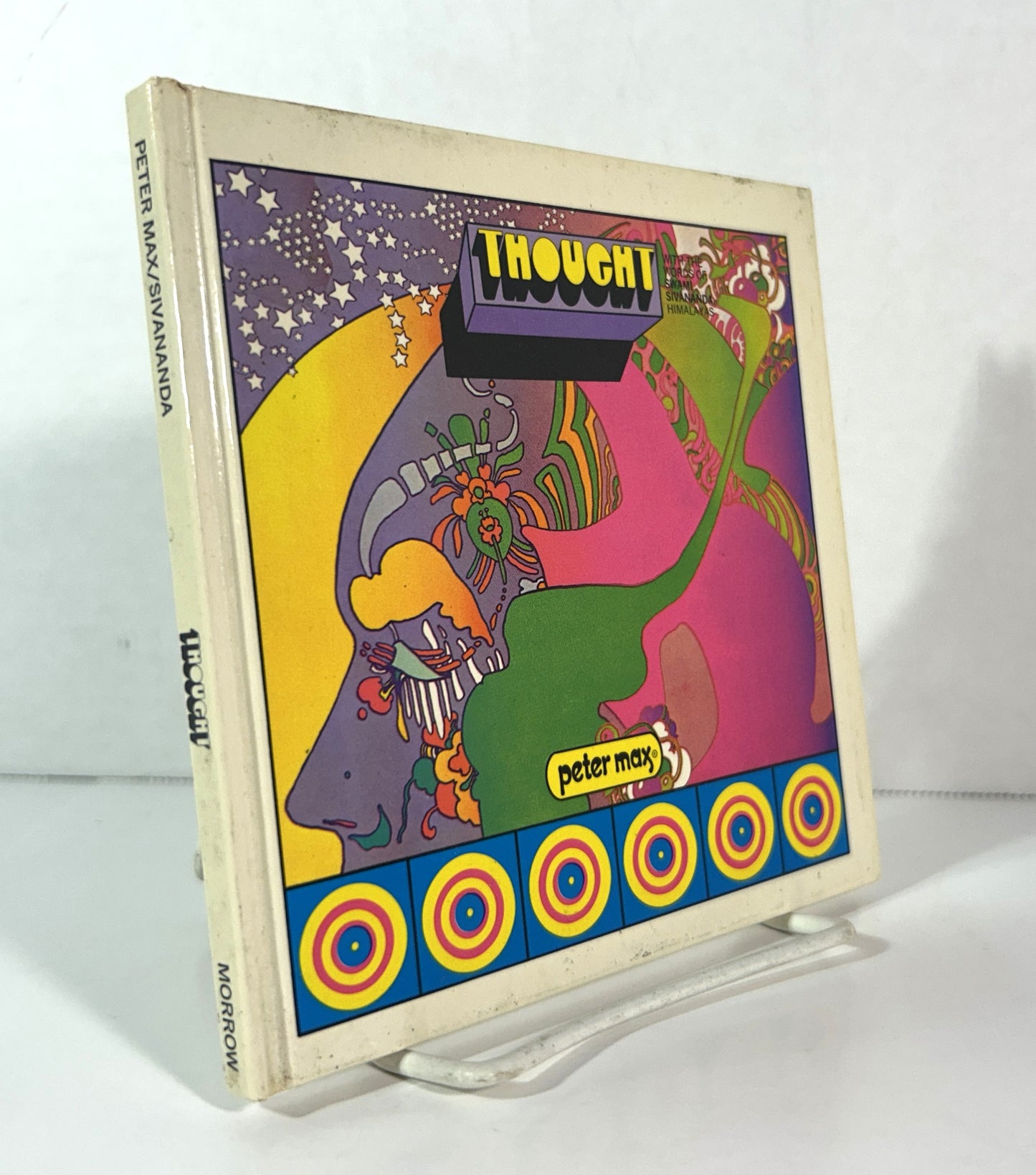 Thought with the Words of Swami Sivananda Himalayas by Peter Max 1970