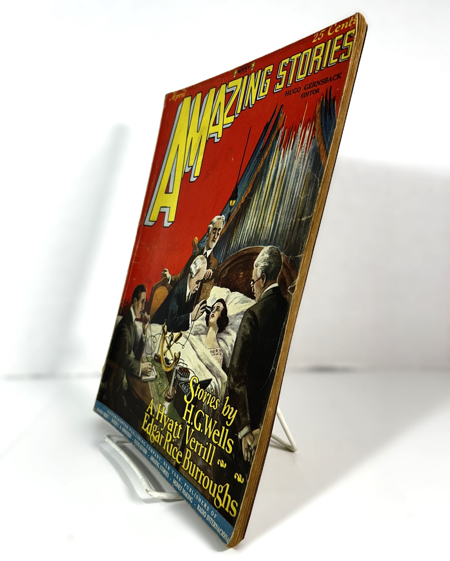 Amazing Stories Magazine December 1927 Vol 2, #9 Vintage Pulp Science Fiction