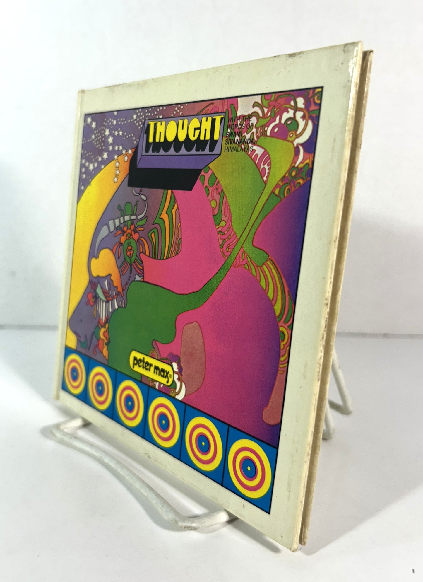 Thought with the Words of Swami Sivananda Himalayas by Peter Max 1970