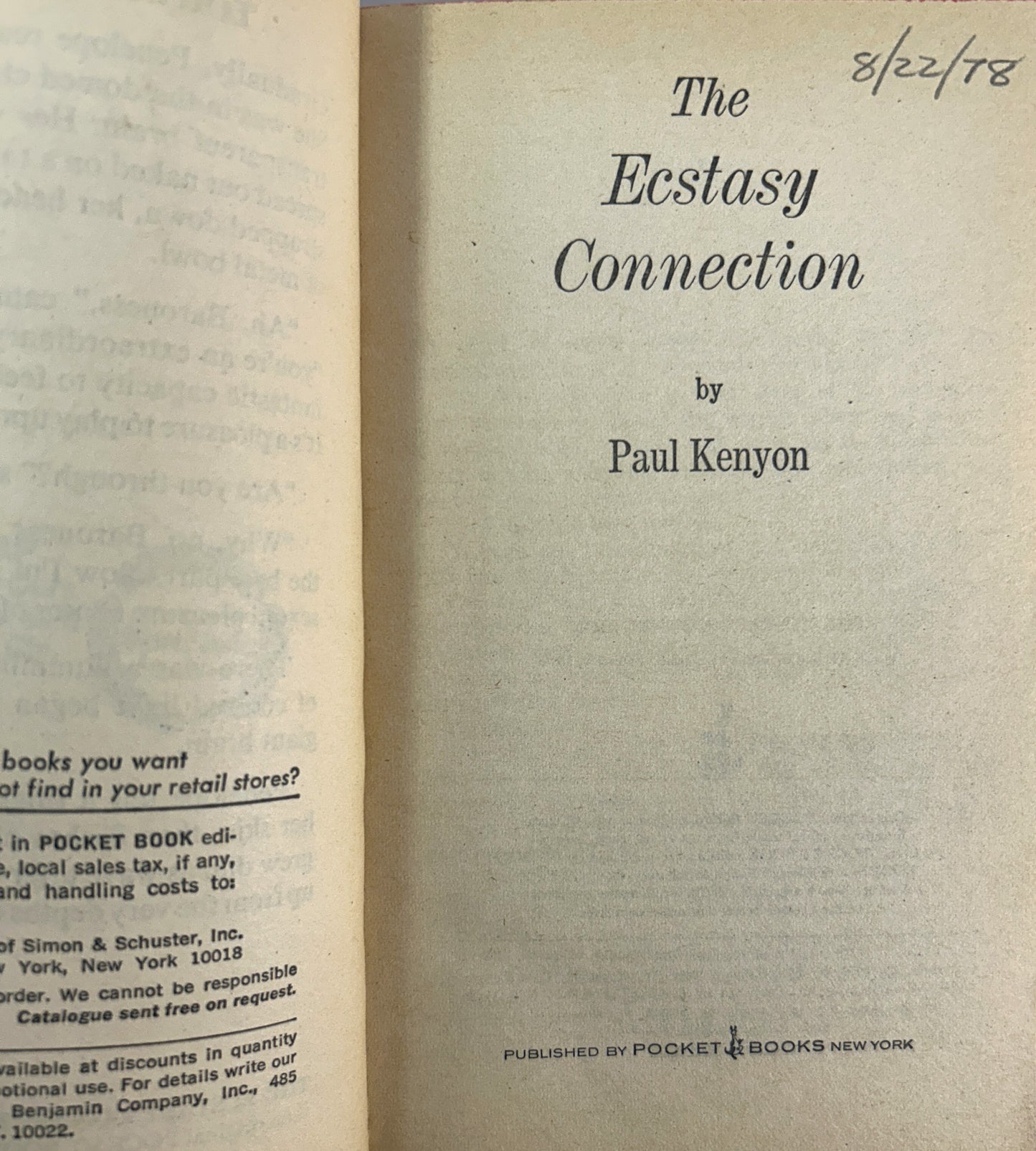 Set of 2 The Baroness by Paul Kenyon 1974