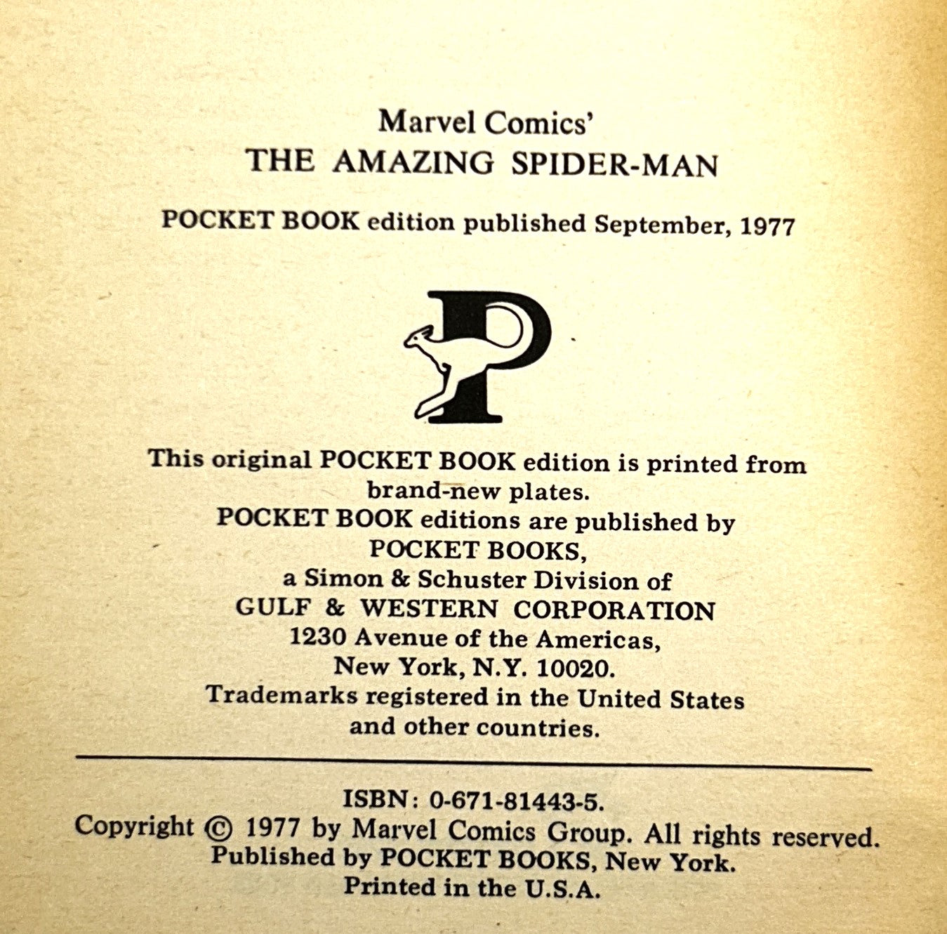 Marvel Comics Series: Stan Lee Presents The Amazing Spider-Man Issues #1-#6 1977