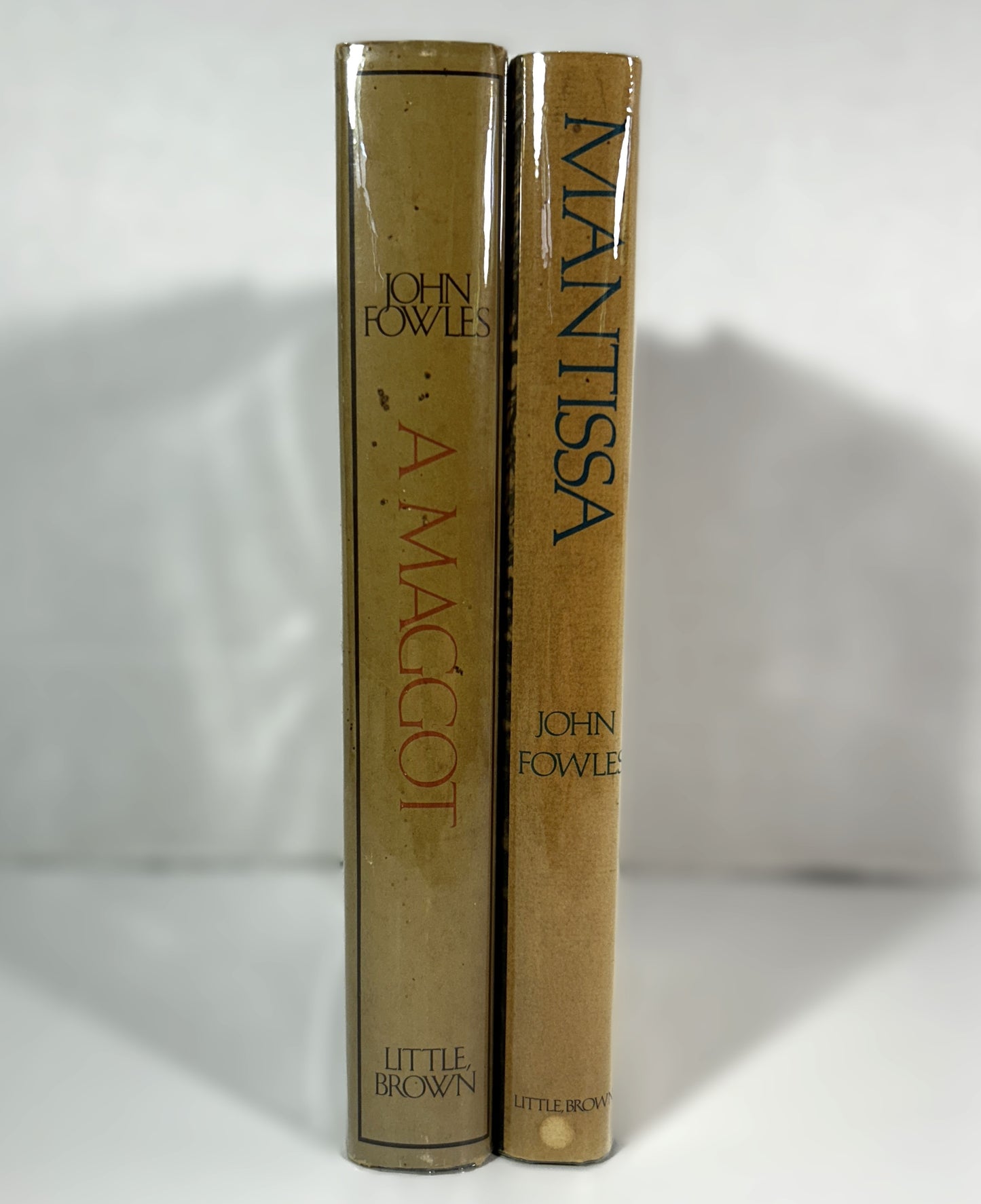 Mantissa and A Maggot by John Fowles - 1st Editions