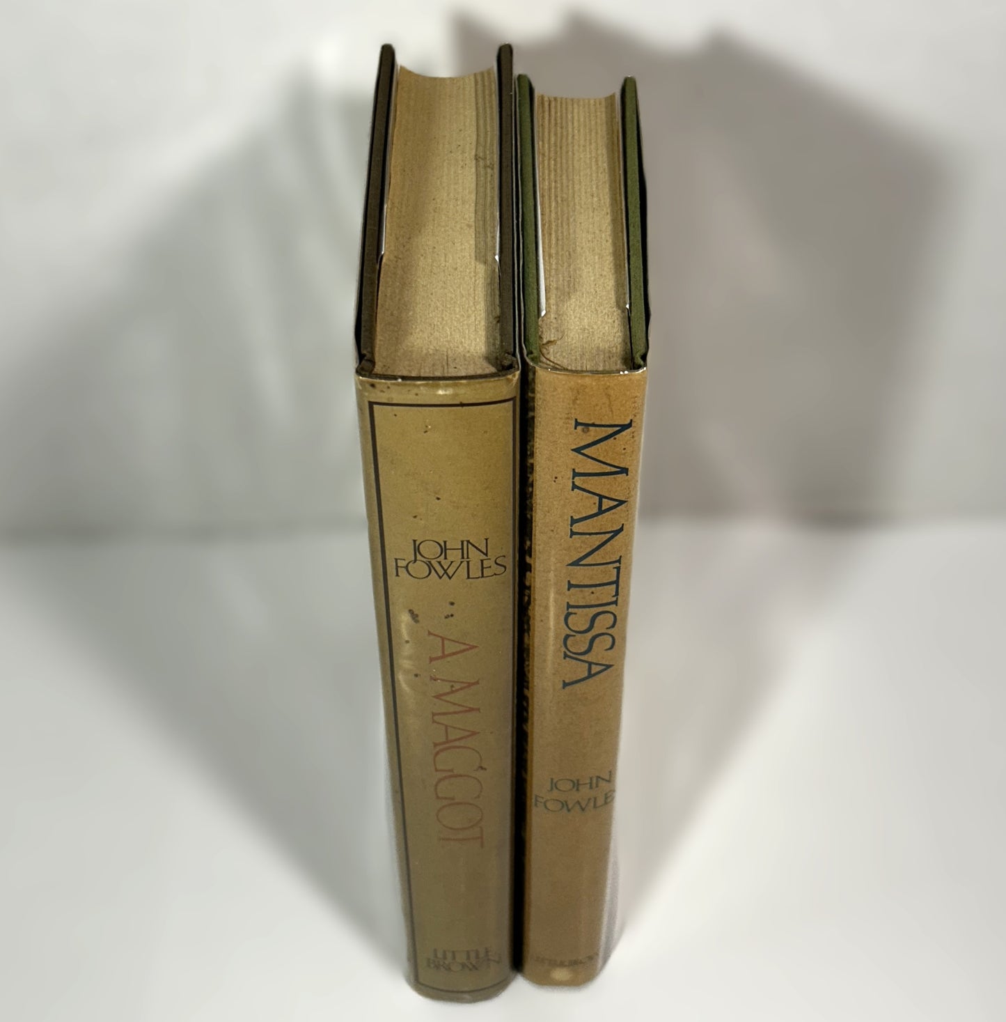 Mantissa and A Maggot by John Fowles - 1st Editions