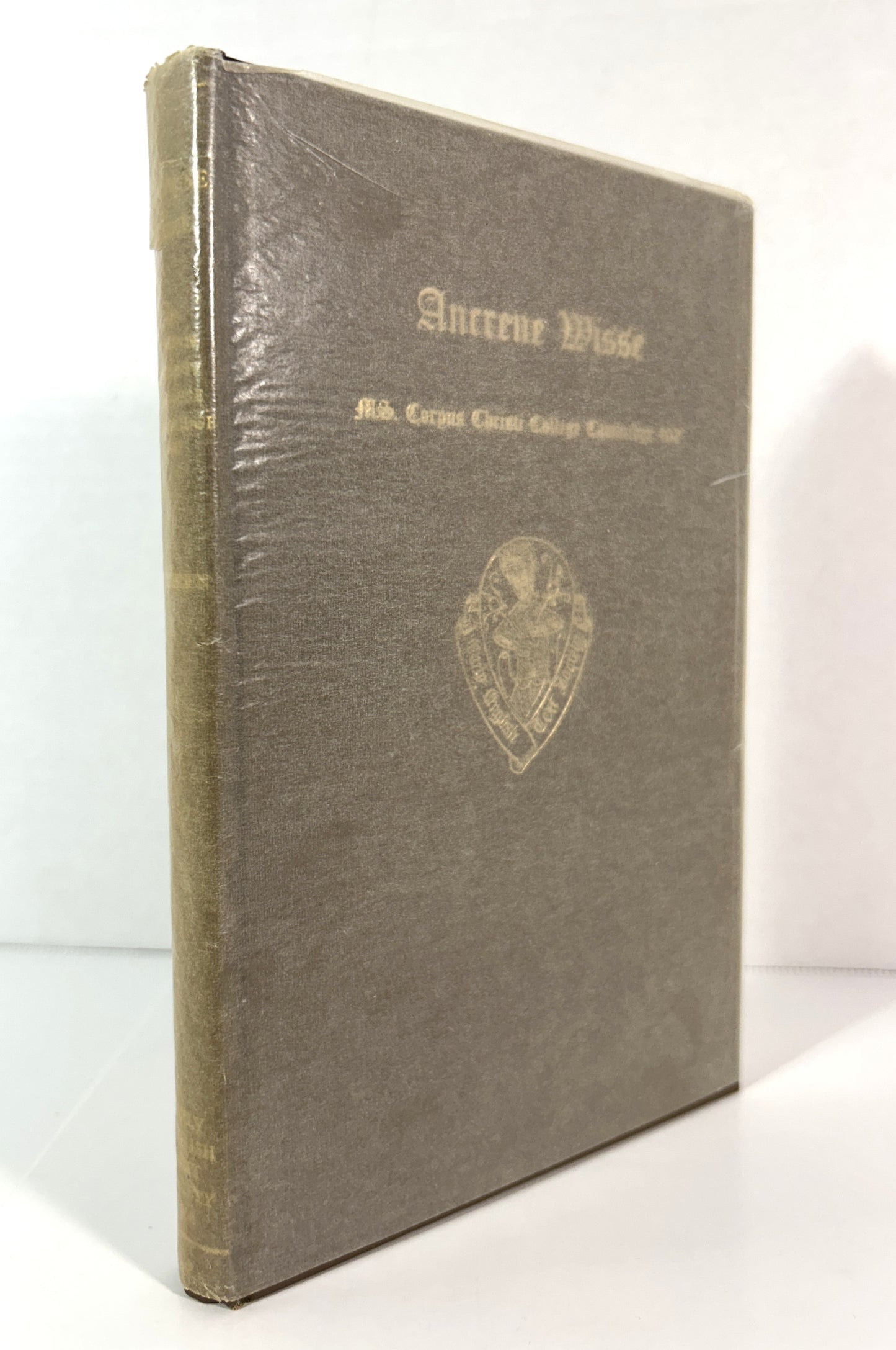 The English Text of the Ancrene Wisse (Anchoress' Guide) by JRR Tolkien 1962 Oxford University Press