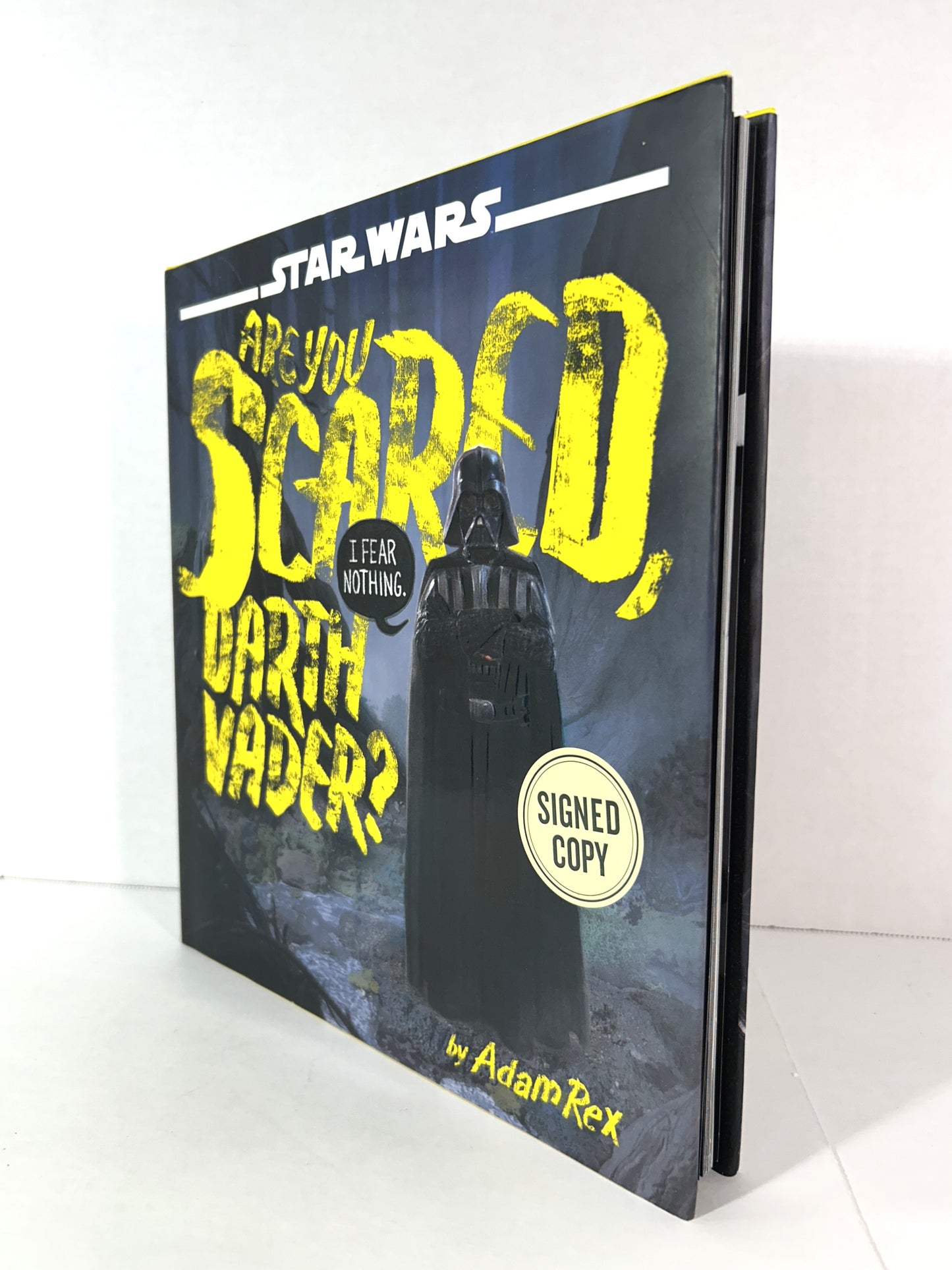 Are You Scared, Darth Vader? by Adam Rex 2018 SIGNED 1st Edition