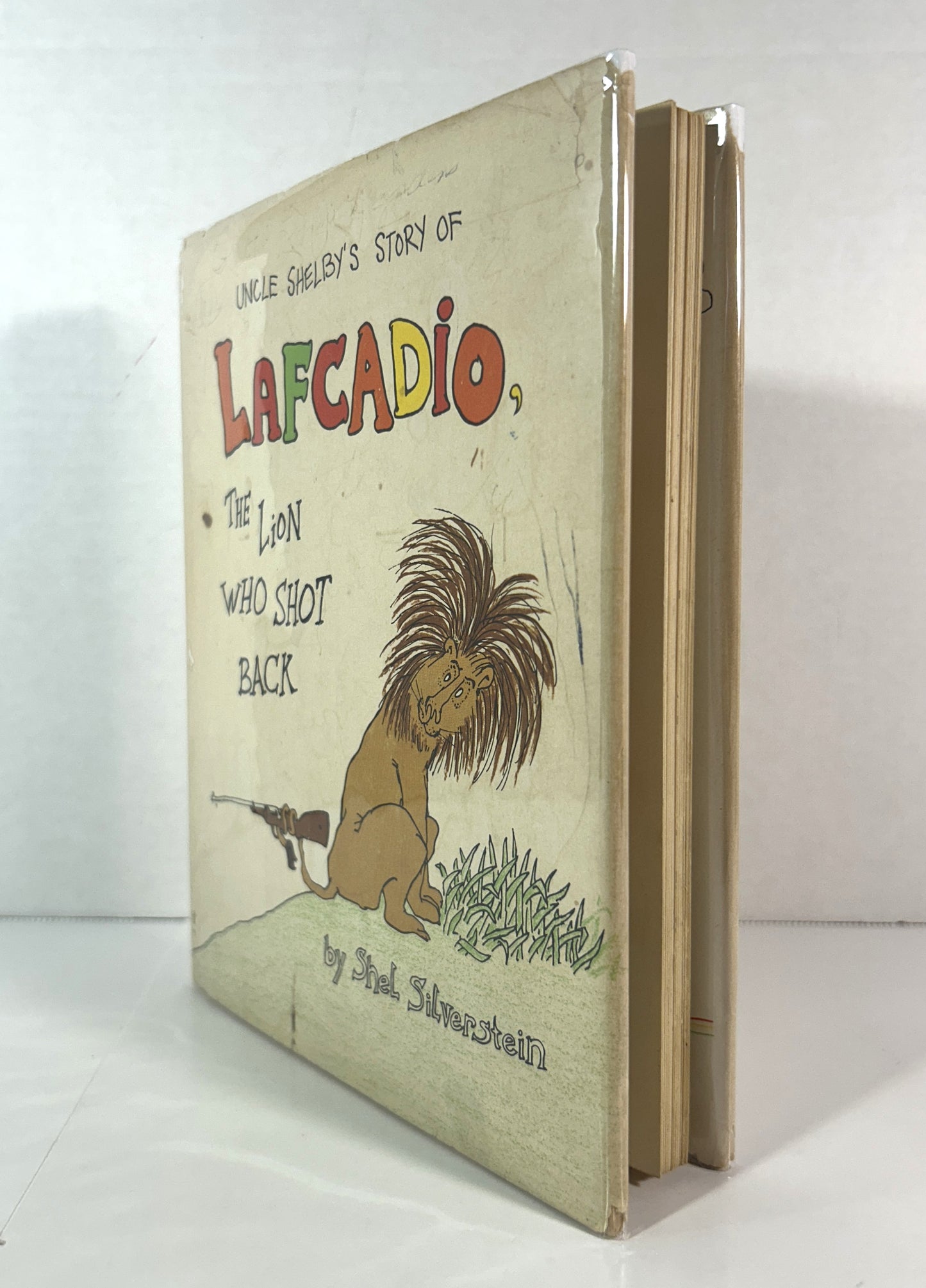 Uncle Shelby's Story of Lafcadio the Lion Who Shot Back by Shel Silverstein 1963 1st Edition