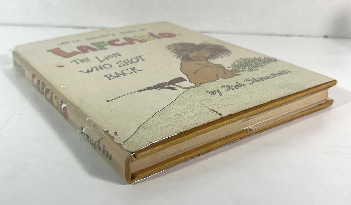 Uncle Shelby's Story of Lafcadio the Lion Who Shot Back by Shel Silverstein 1963 1st Edition