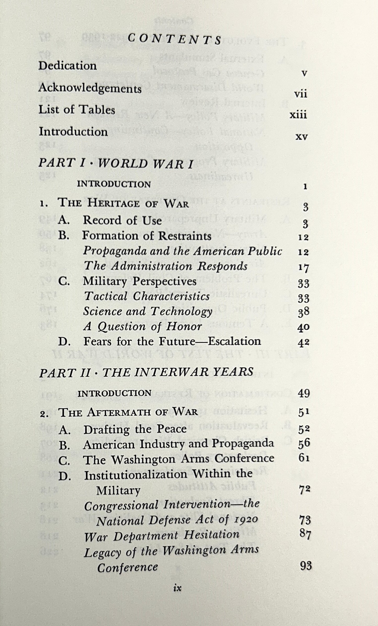 Chemical Warfare: A Study in Restraints by Frederic J. Brown 1968 Vtg