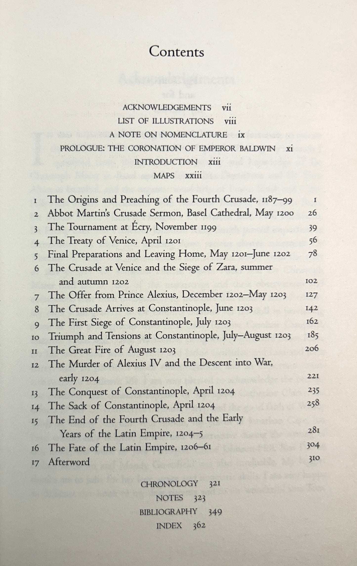 The Fourth Crusade and the Sack of Constantinople by Jonathan Phillips 2004 SIGNED 1st Edition