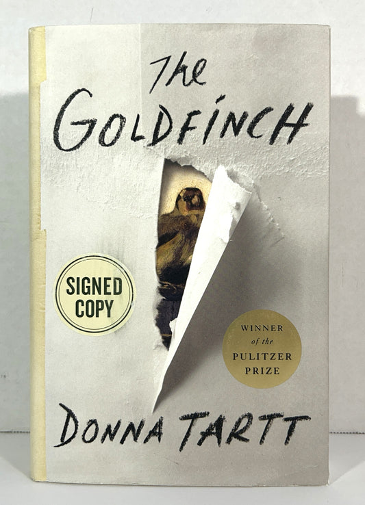The Goldfinch by Donna Tartt 2013 SIGNED 1st Edition