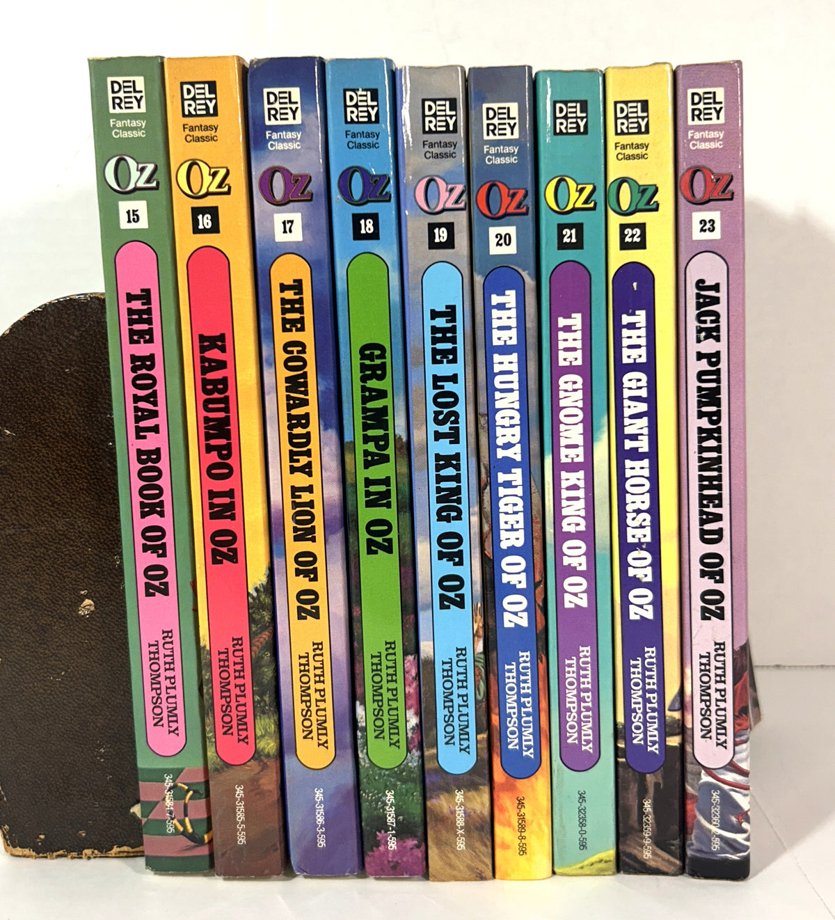 Set of 9 Oz Books by Ruth Plumly Thompson 1985