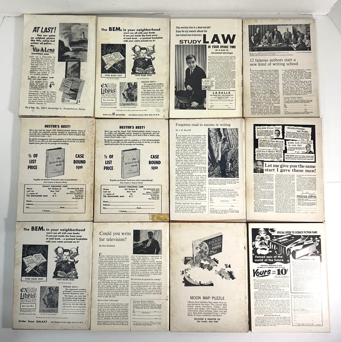 Lot of 21 IF Science Fiction Magazines 1961-1969