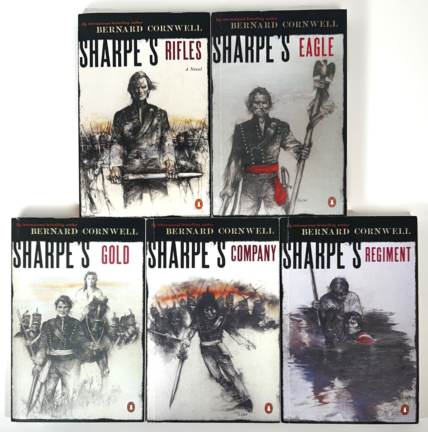 Set of 5 Sharpe Series by Bernard Cornwell 2001