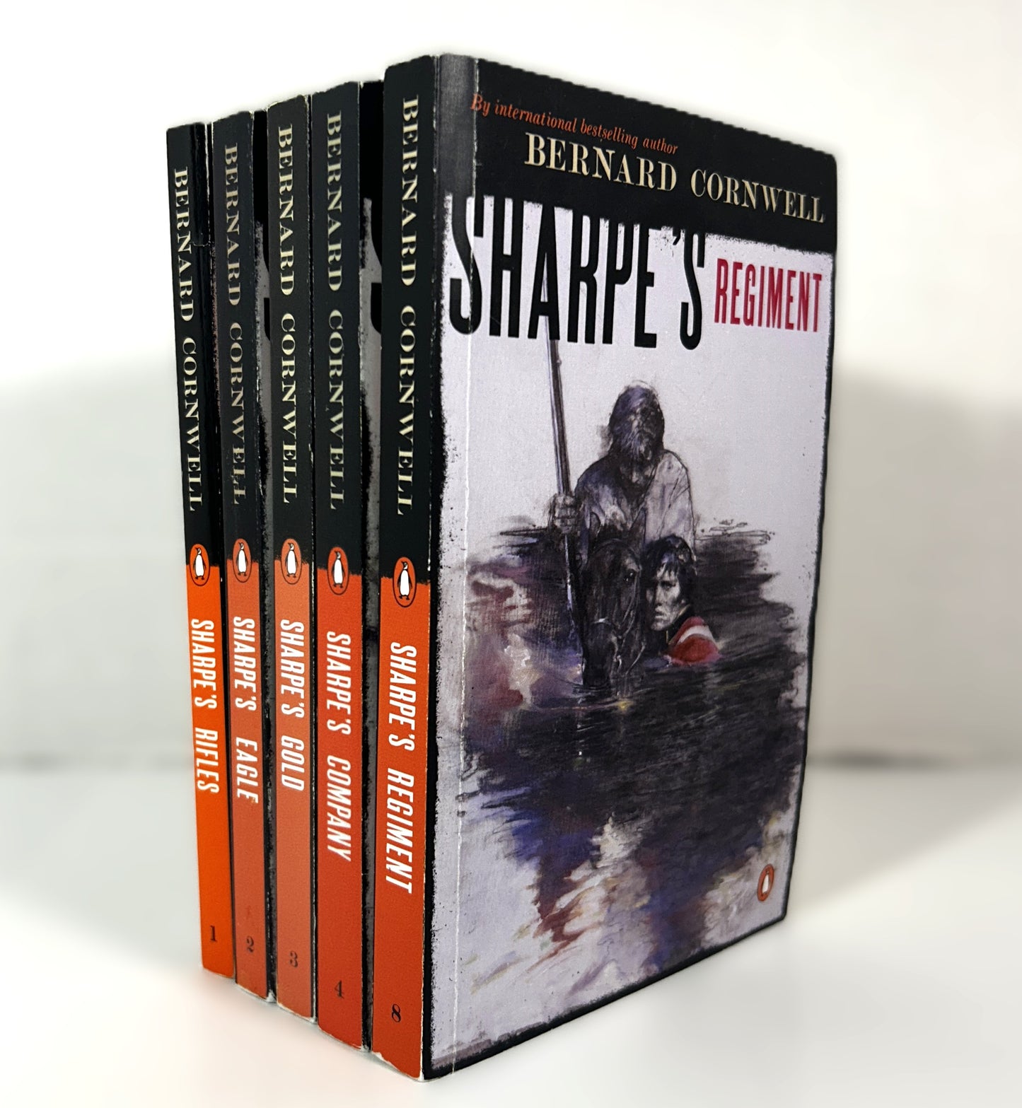 Set of 5 Sharpe Series by Bernard Cornwell 2001