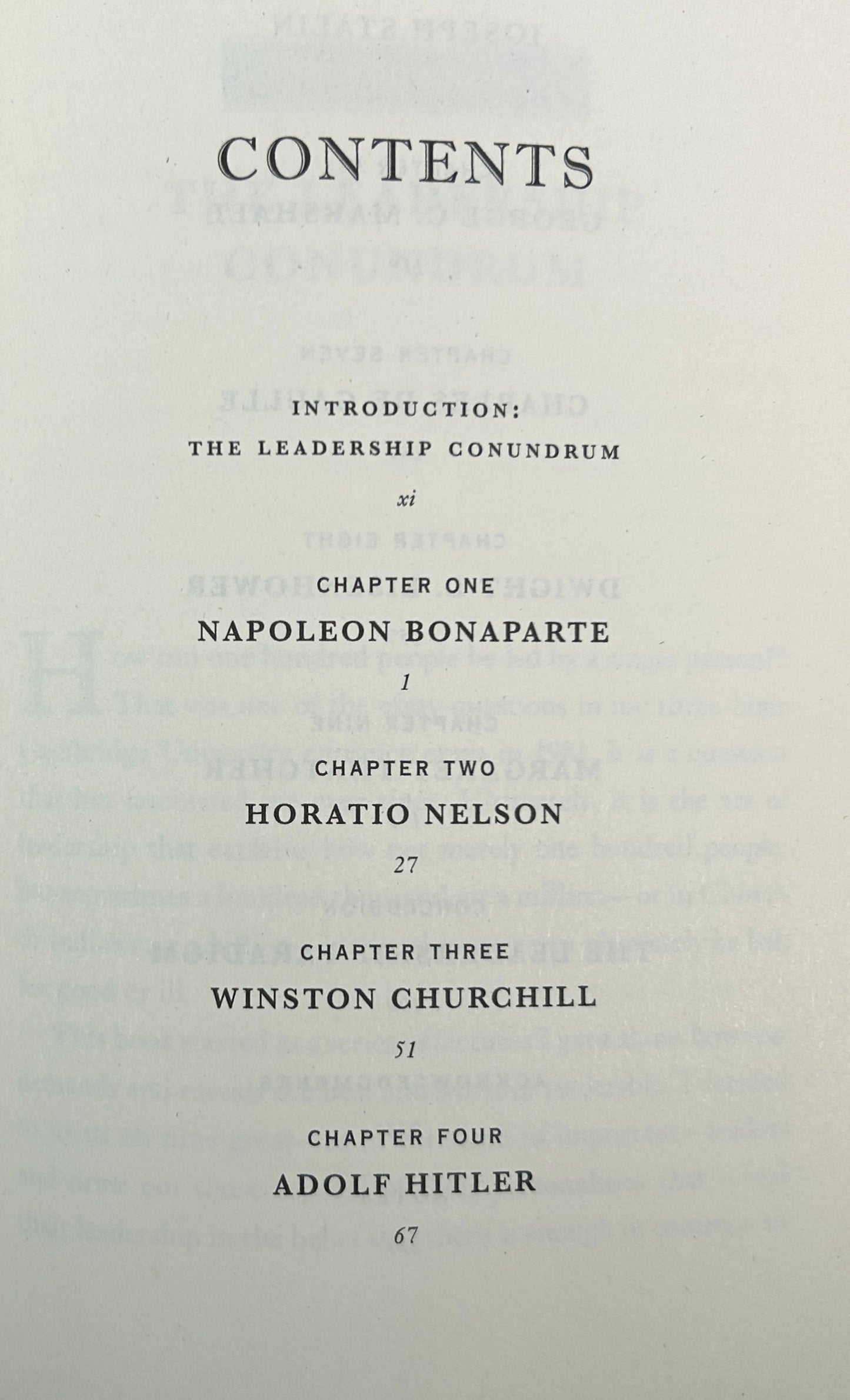 Leadership in War: Lessons from Those Who Made History by Andrew Roberts 2019 SIGNED