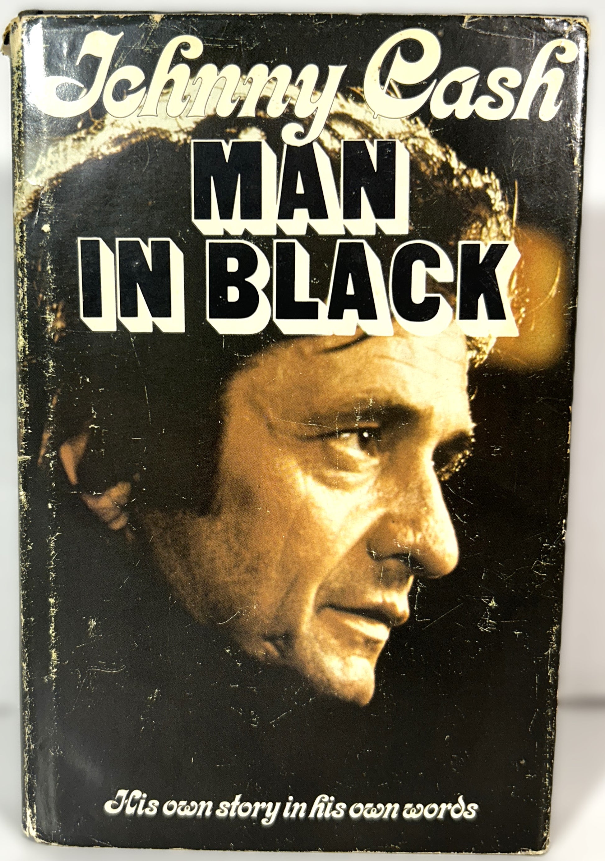 Man in Black by Johnny Cash 1975 3rd Printing Second Time Books Man in Black by Johnny Cash 1975 3rd Printing Second Time Books