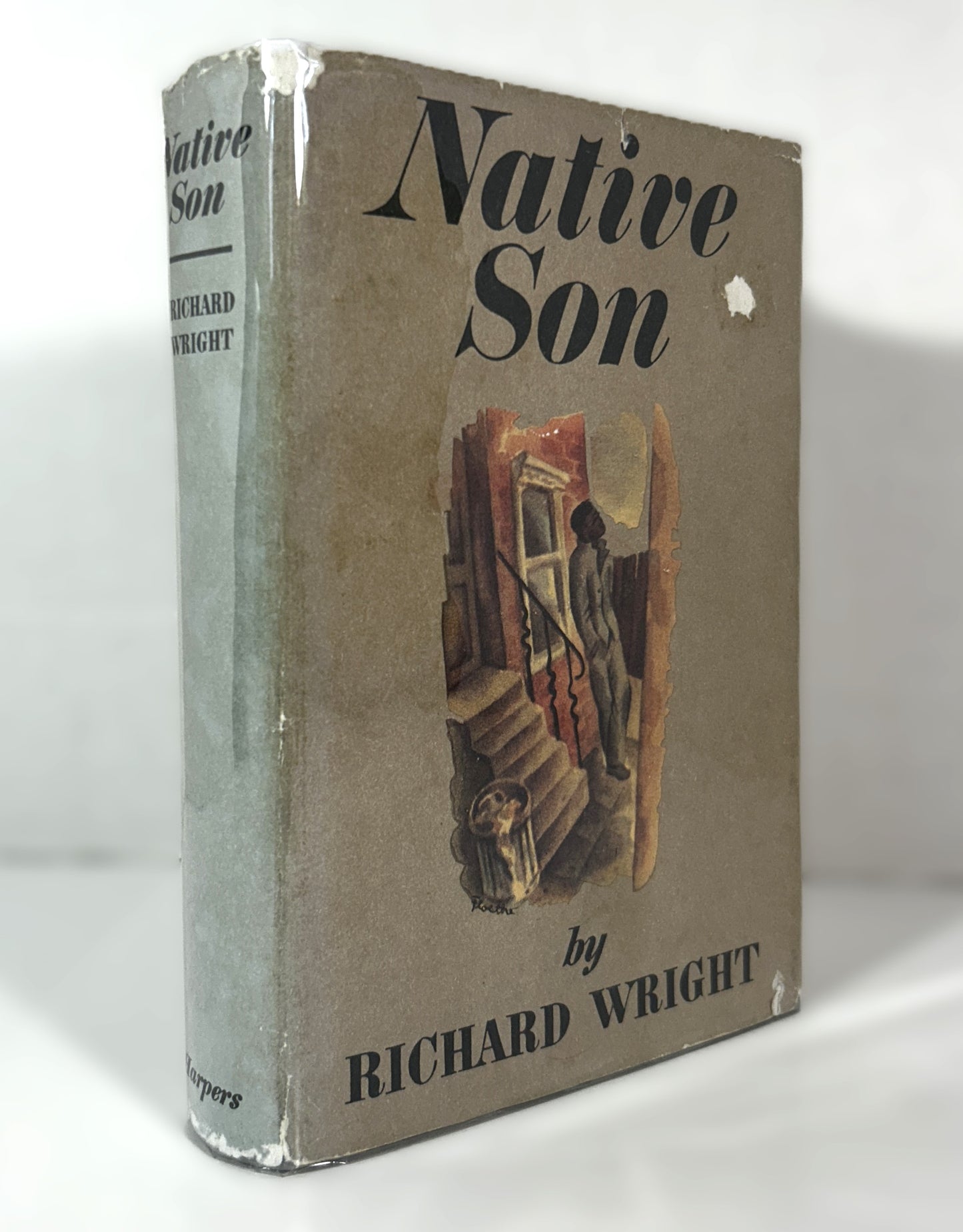 Native Son by Richard Wright 1968 Renewed Print