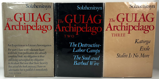 Complete Set of the Gulag Archipelago 1974-1978