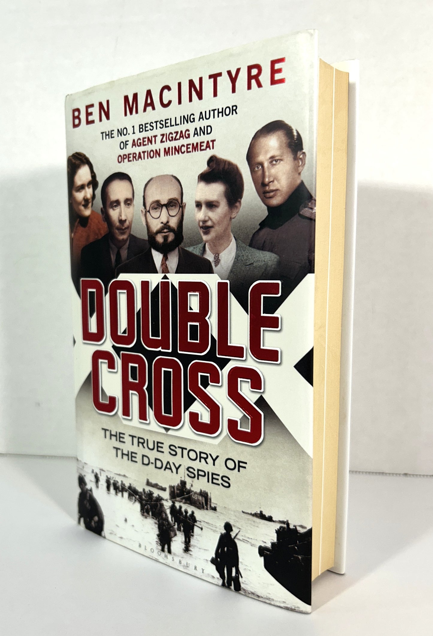 Double Cross: The True Story of the D-Day Spies by Ben MacIntyre 2012 SIGNED 1st Edition