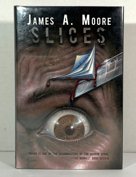 Slices by James A. Moore 2009 SIGNED Limited Edition #217/235