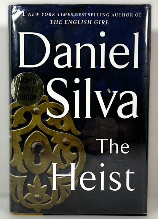 The Heist by Daniel Silva 2014 Signed 1st Edition