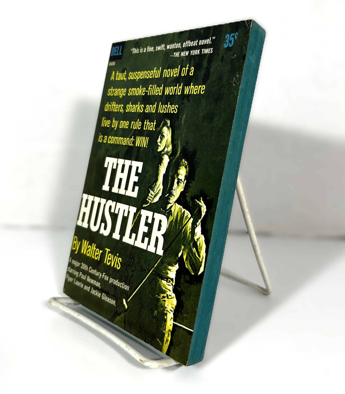 The Hustler by Walter Tevis 1961 Dell Paperback