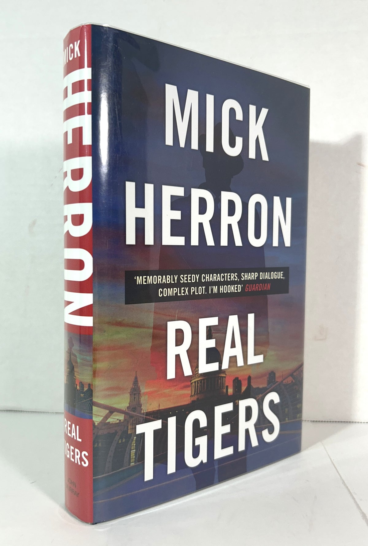 Real Tigers (Slough House #3) by Mick Herron 2016 SIGNED 1st UK Edition