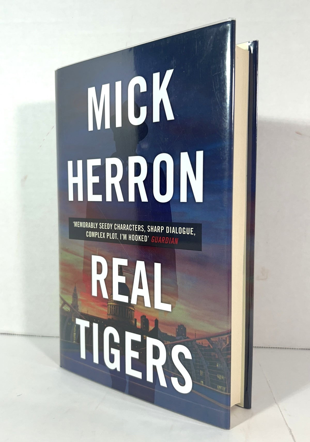 Real Tigers (Slough House #3) by Mick Herron 2016 SIGNED 1st UK Edition