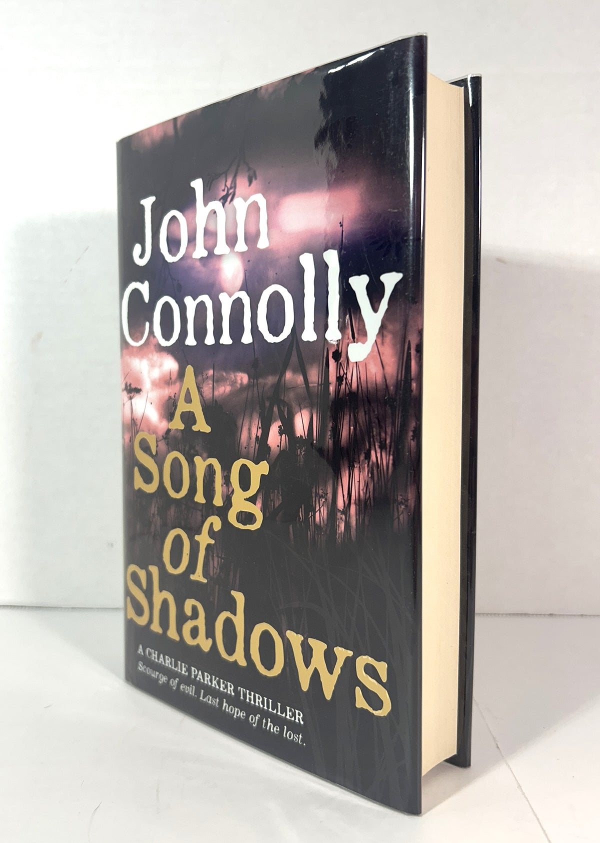 A Song of Shadows (Charlie Parker #13) by John Connolly 2015 SIGNED 1st Edition w/ CD