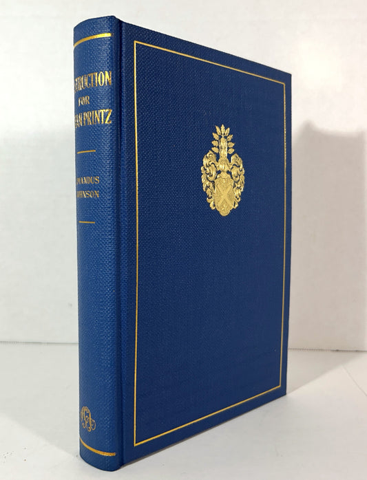 The Instruction for Johan Printz by Amandus Johnson 1930 in Box