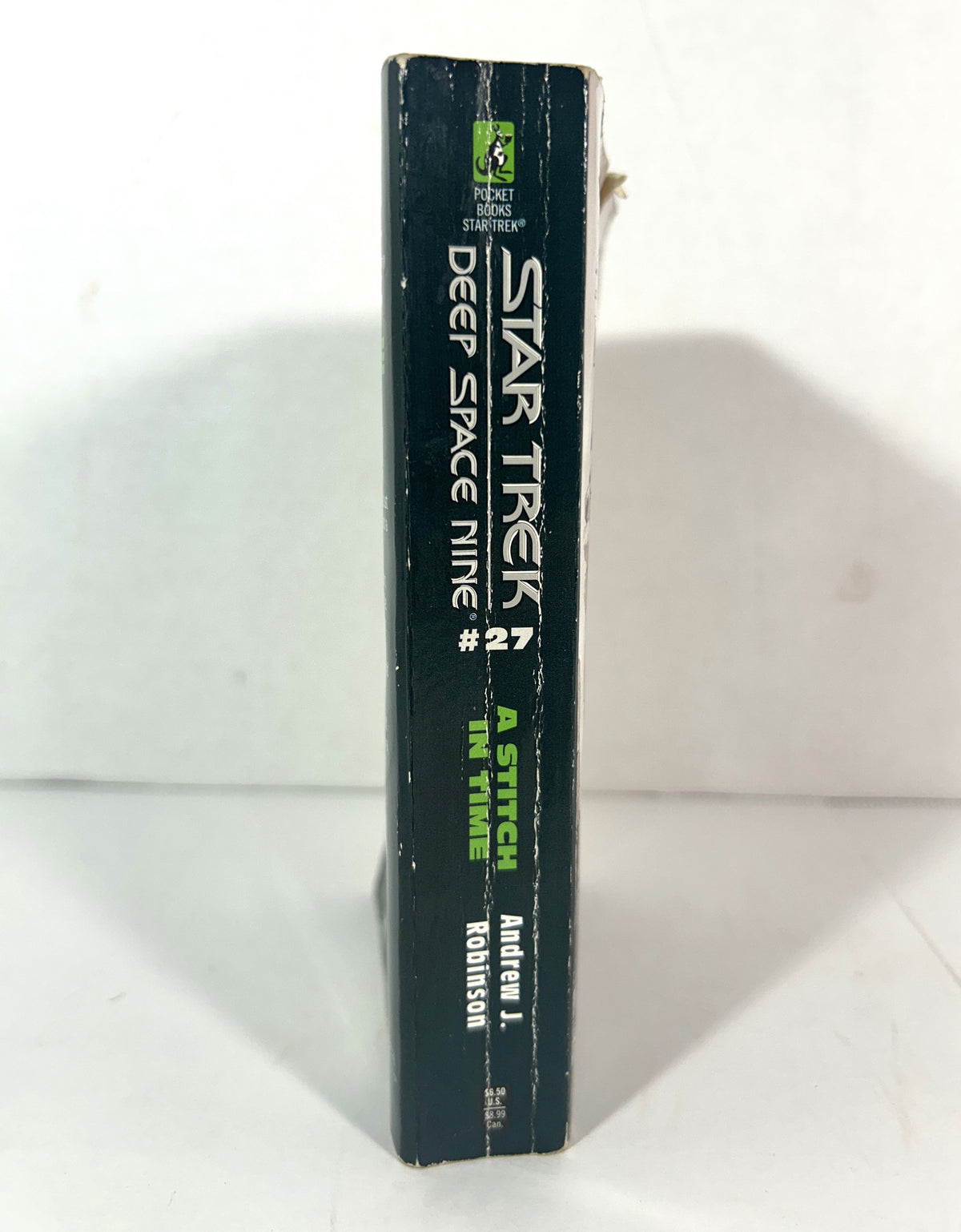 STAR TREK Deep Space Nine: A Stitch in Time by Andrew J. Robinson 2000 1st Printing