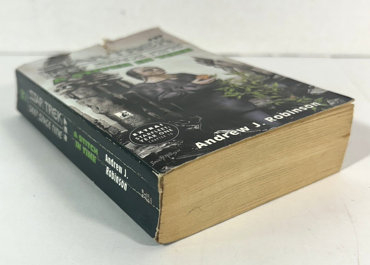 STAR TREK Deep Space Nine: A Stitch in Time by Andrew J. Robinson 2000 1st Printing
