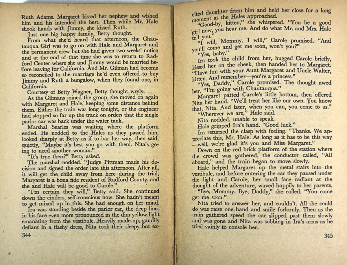 Chautauqua by Day Keene and Dwight Vincent 1961 1st Printing