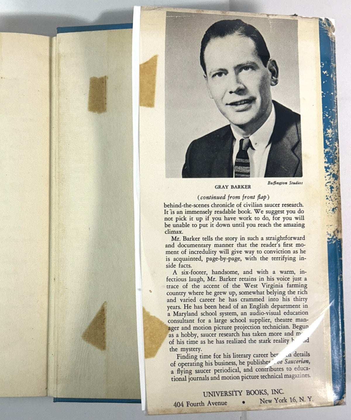 They Knew Too Much About Flying Saucers by Gray Barker 1956 2nd Printing