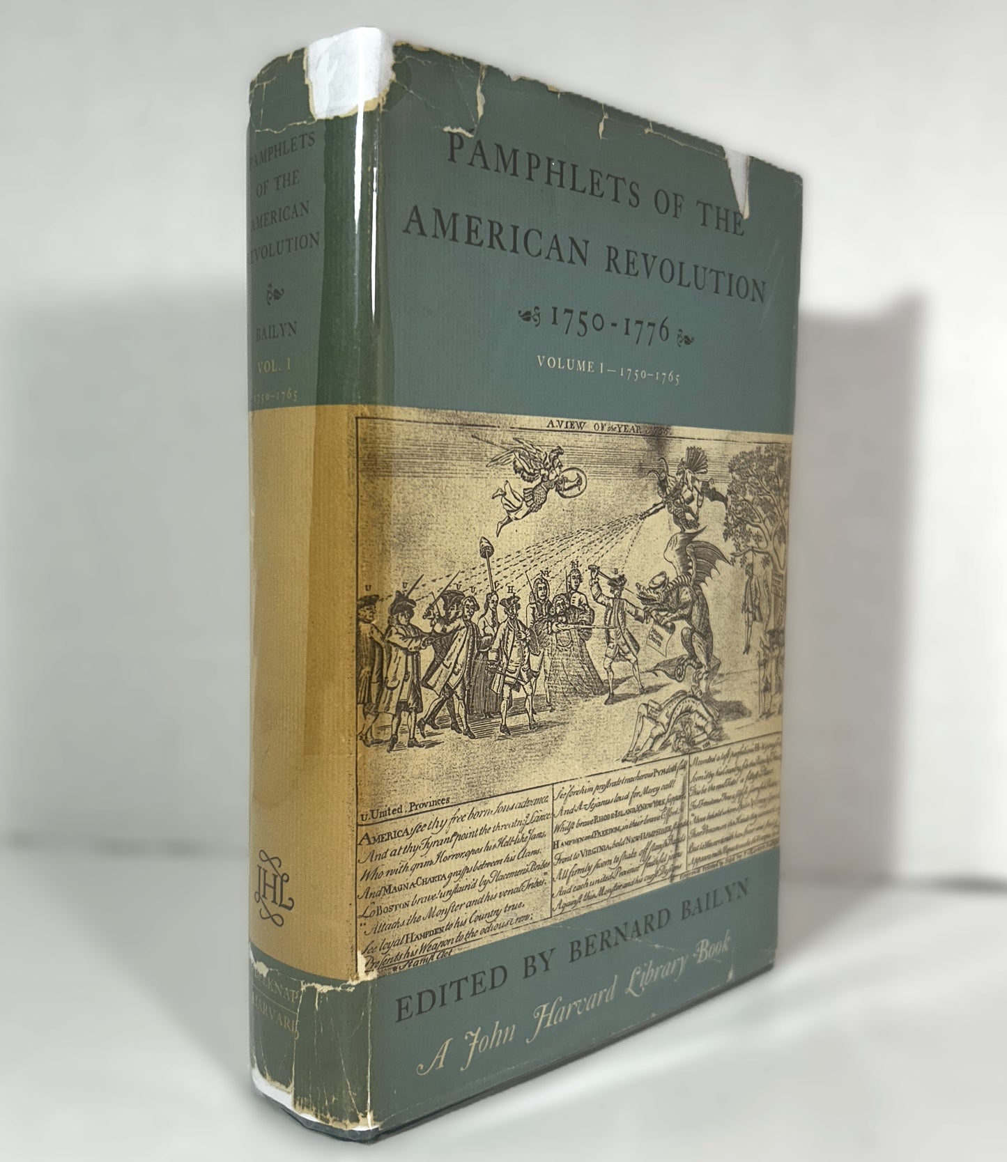 Pamphlets of the American Revolution Vol. 1 1750-1765 by Bernard Bailyn 1971