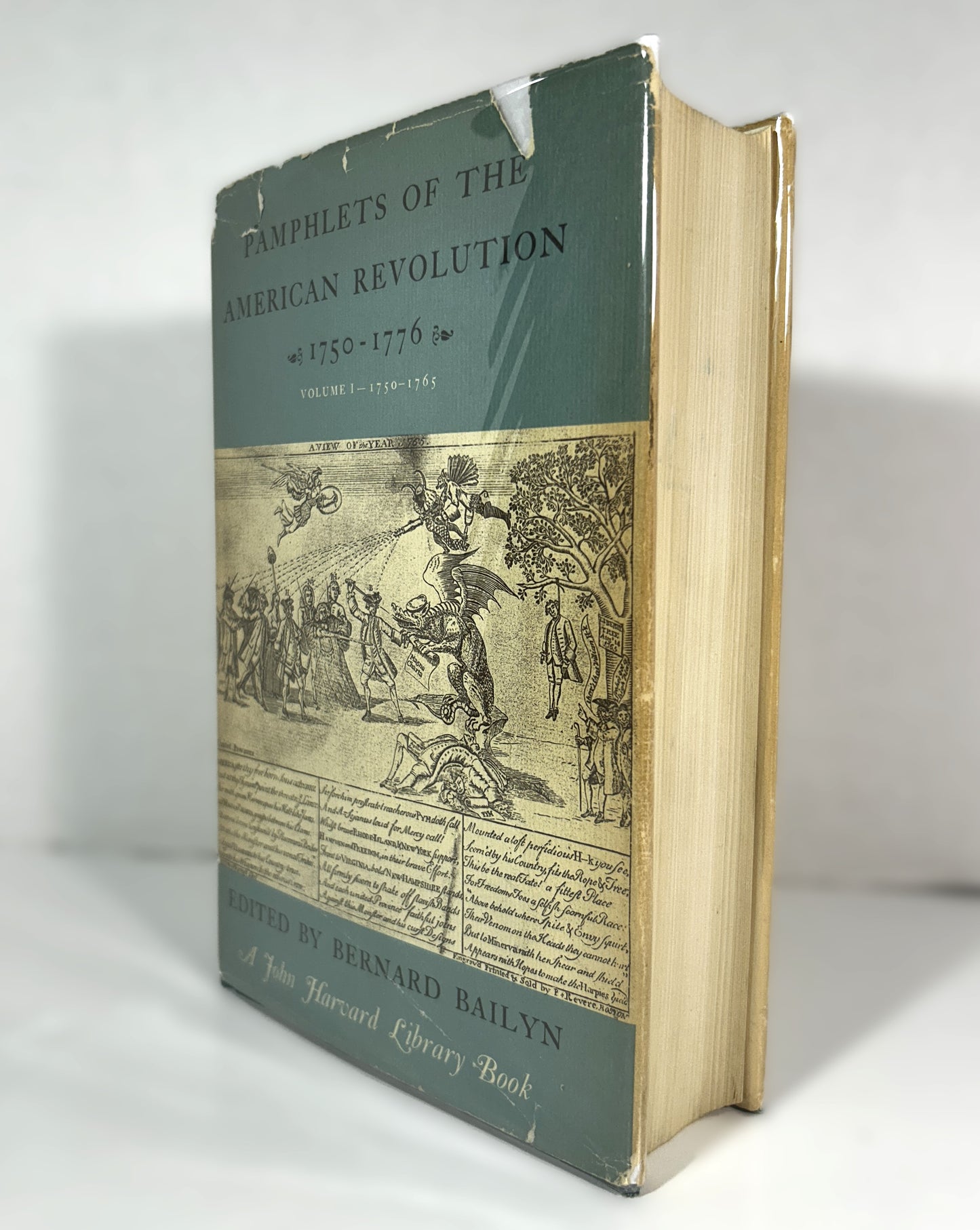 Pamphlets of the American Revolution Vol. 1 1750-1765 by Bernard Bailyn 1971