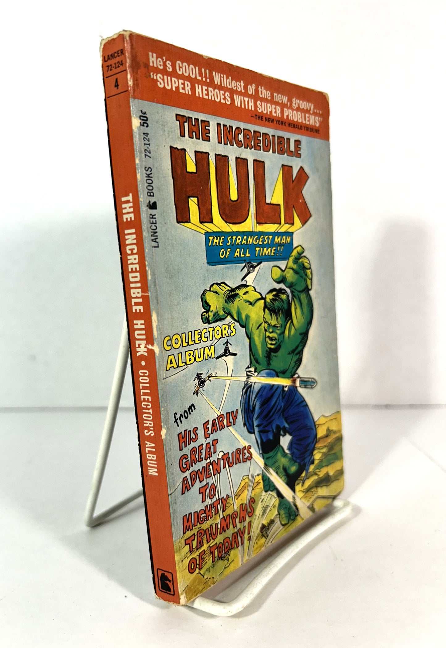 The Incredible Hulk (Collector's Album) 1966 Lancer Books