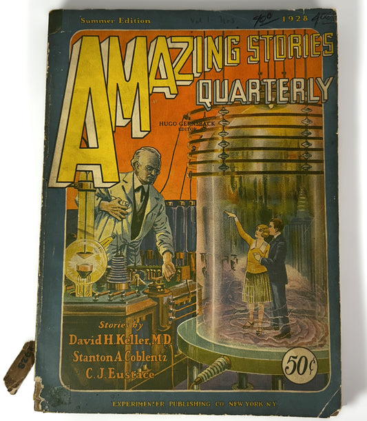 Amazing Stories Quarterly Summer Edition 1928 Antique