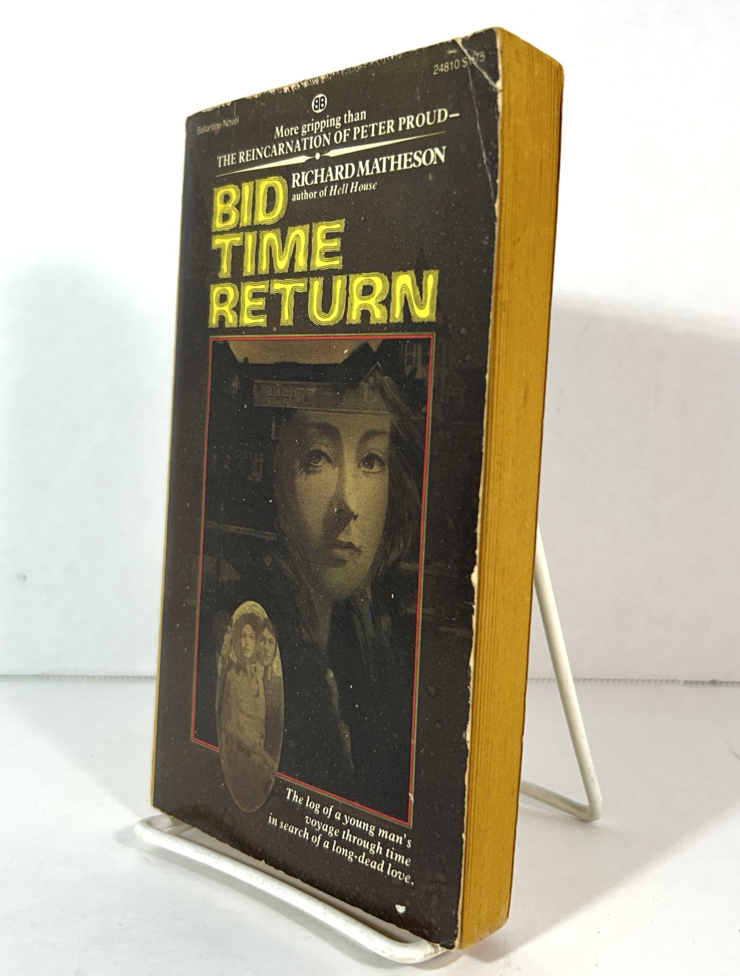 Bid Time Return by Richard Matheson 1976 1st Printing